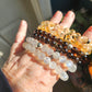 Gemstone Bracelet - Citrine, Blue Moonstone, or Smoky Quartz