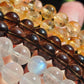 Gemstone Bracelet - Citrine, Blue Moonstone, or Smoky Quartz