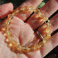 Gemstone Bracelet - Citrine, Blue Moonstone, or Smoky Quartz