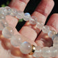 Gemstone Bracelet - Citrine, Blue Moonstone, or Smoky Quartz