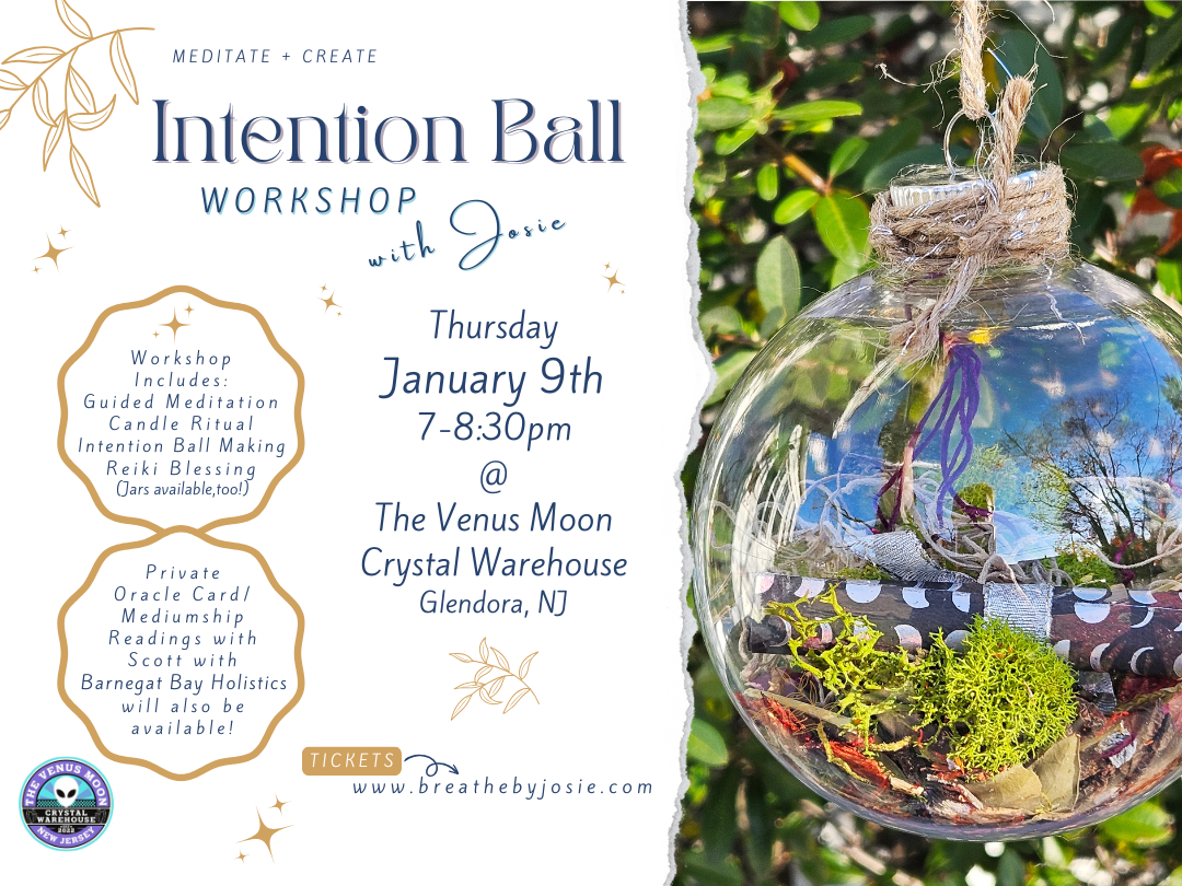 1/9/2025 - Intention Ball Workshop with Josie @ The Venus Moon Crystal Warehouse, Glendora