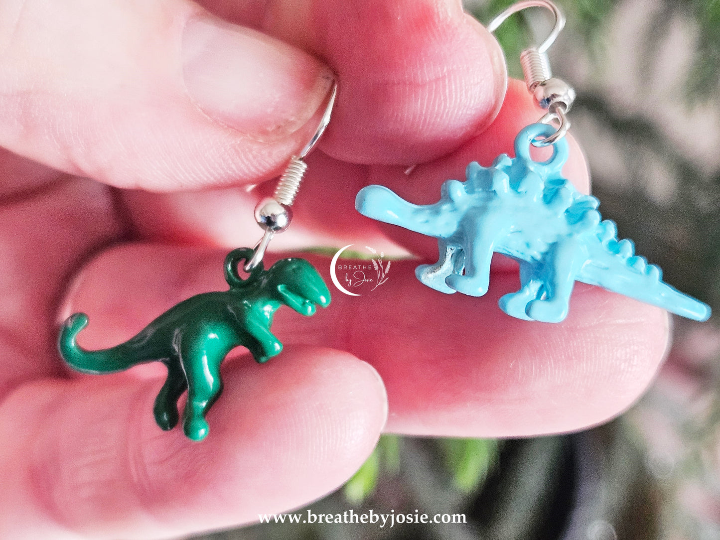 Dinosaur Mismatched Earrings