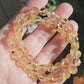 Gemstone Bracelet - Citrine, Blue Moonstone, or Smoky Quartz