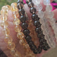 Gemstone Bracelet - Citrine, Blue Moonstone, or Smoky Quartz