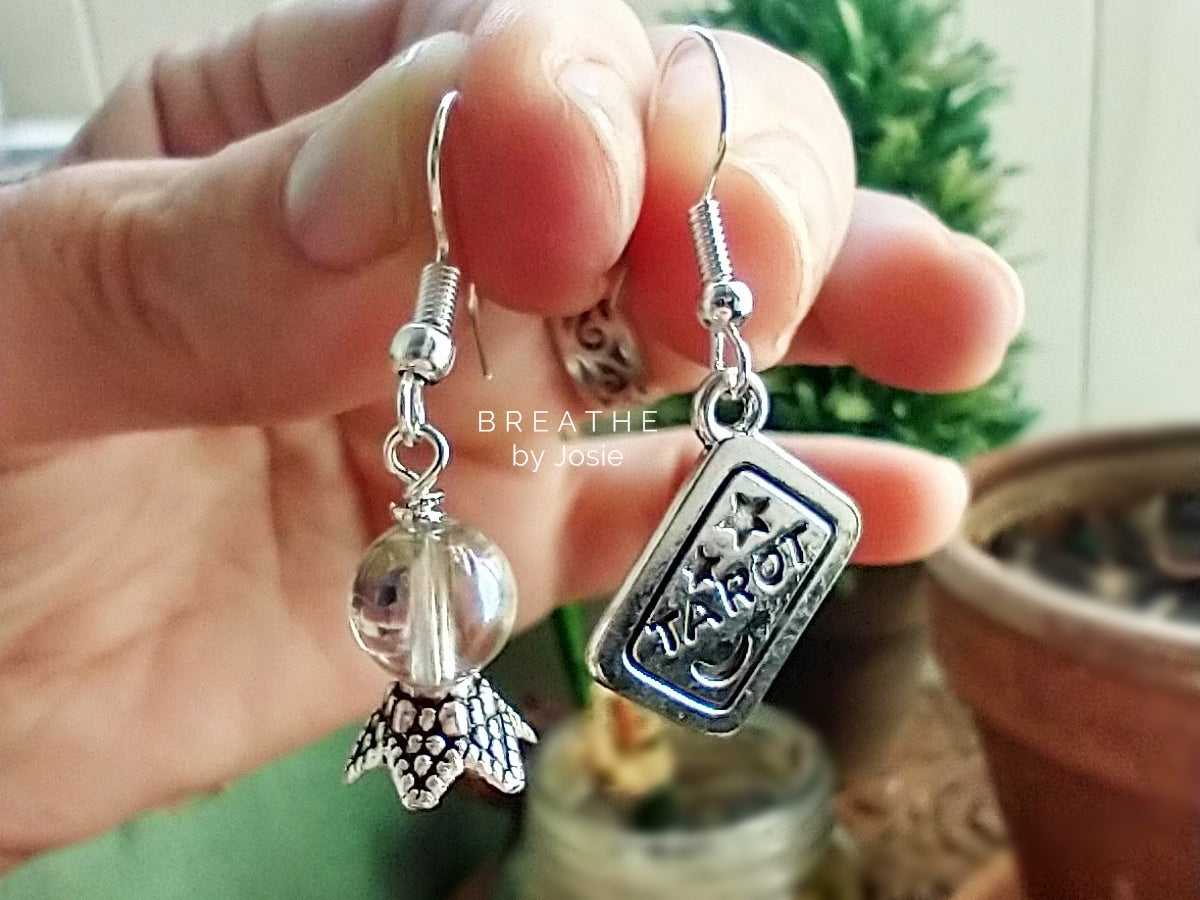 Mismatched open pebble dangle earrings – Rona Fisher Jewelry